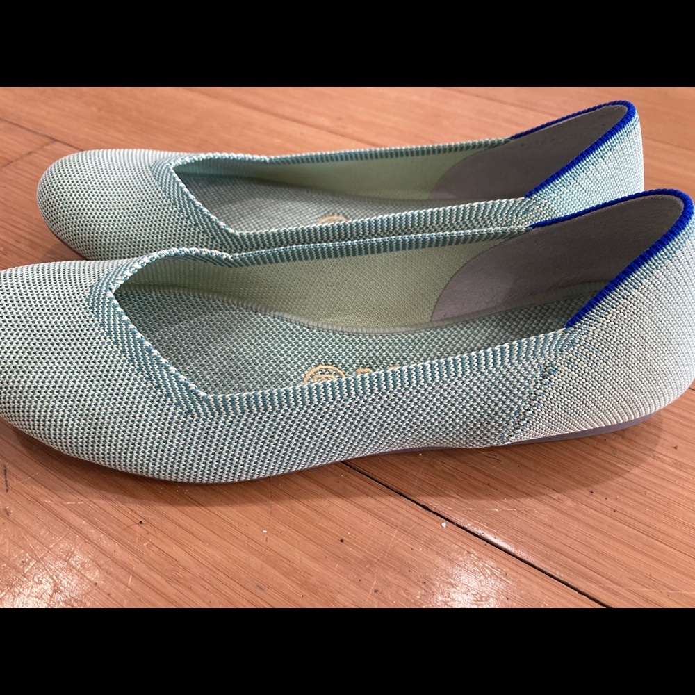 Rothy’s Mint Flats - Size 7.5 - GUC